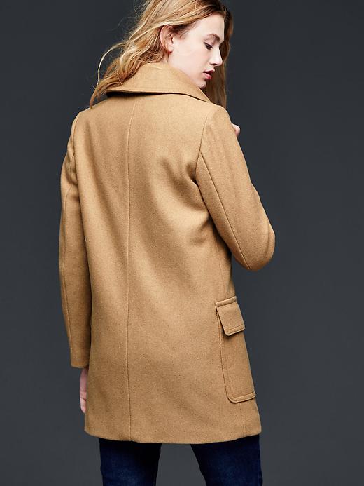 Image number 2 showing, Wool peacoat