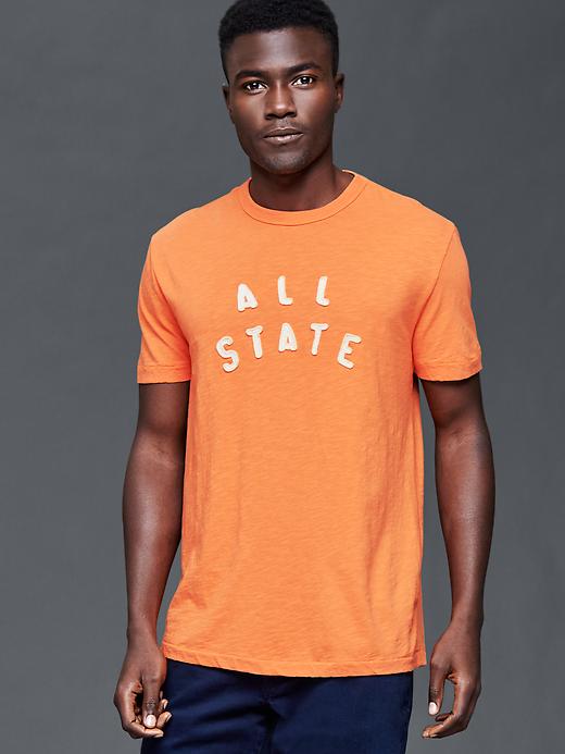 Image number 1 showing, All state graphic crew t-shirt