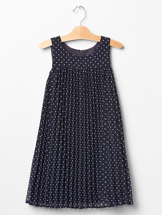 gap blue polka dot dress Gap blue polka dot dress main image 0