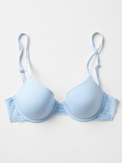 SEXY!!! TELIMUSSTO LACE BLUE PAISLEY PADDED PUSHUP T-SHIRT BRA 36D NWT -  Flying Ketchup