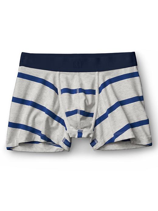 View large product image 1 of 1. 3" Stripe Boxer Briefs