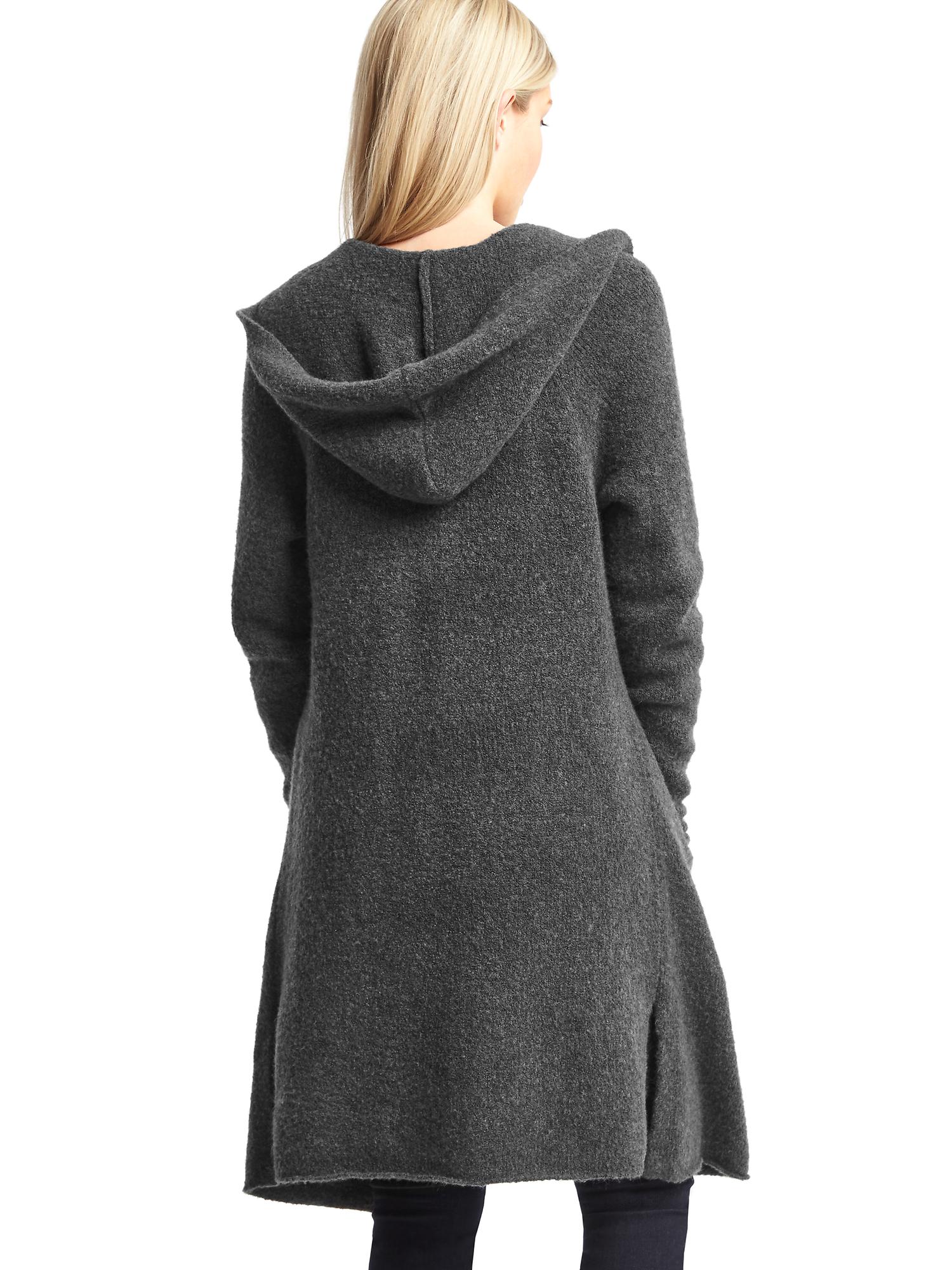 トップス SERIALIZE LONG HOODED CARDIGAN Long Hooded Cardigan | Ardene