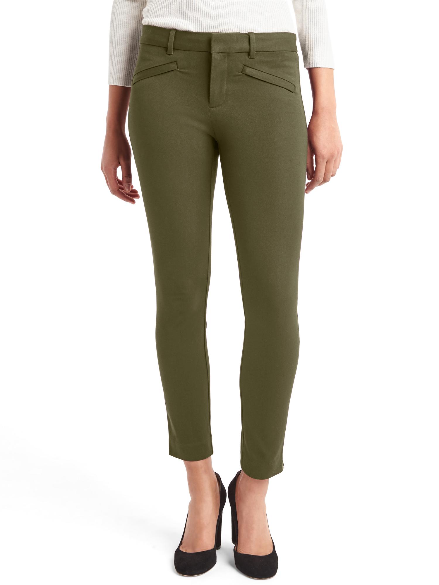 Tailored crepe ankle pant, Contemporaine, Shop Women%u2019s Skinny Pants  Online in Canada