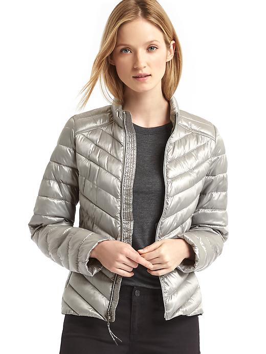 Image number 1 showing, ColdControl Lite metallic puffer jacket