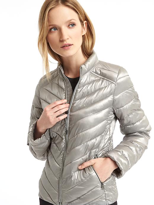 Image number 5 showing, ColdControl Lite metallic puffer jacket