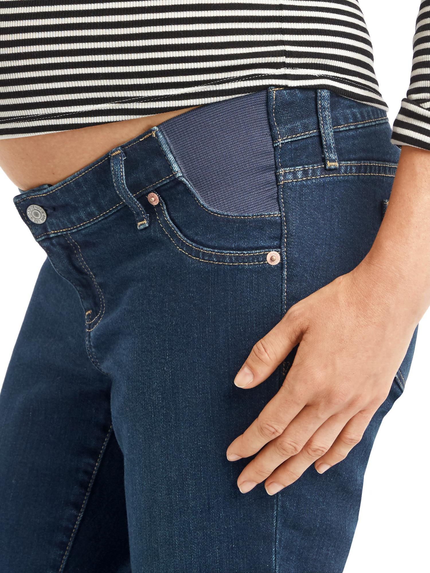 Jean Droit Femme GAP 1969 STRETCH - Taille 29R, Bleu - 87% Coton, 12% Polyester, 1% élasthanne - Occasion