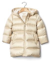 View large product image 3 of 3. Warmest fur-lined long puffer