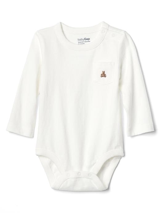 View large product image 1 of 1. Baby Brannan Pocket Bodysuit