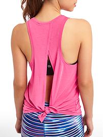 View large product image 4 of 6. GapFit Breathe Open-Back Tank