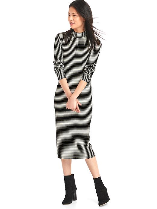 View large product image 1 of 1. Cozy modal long sleeve dress