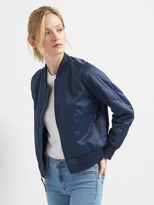 Quilted bomber jacket | Gap
