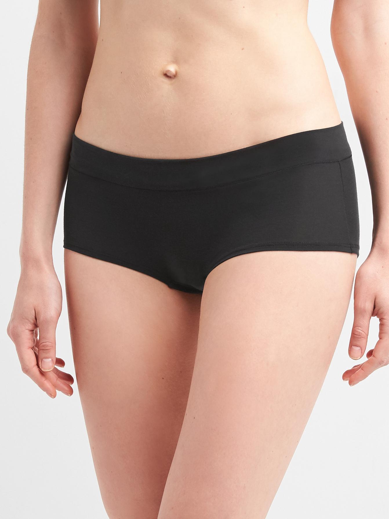 New Gap 5-Pack Cotton Spandex Breeze Thong Underwear Panties