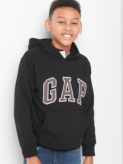 Image number 8 showing, Kids Gap Logo Hoodie Sweatshirt