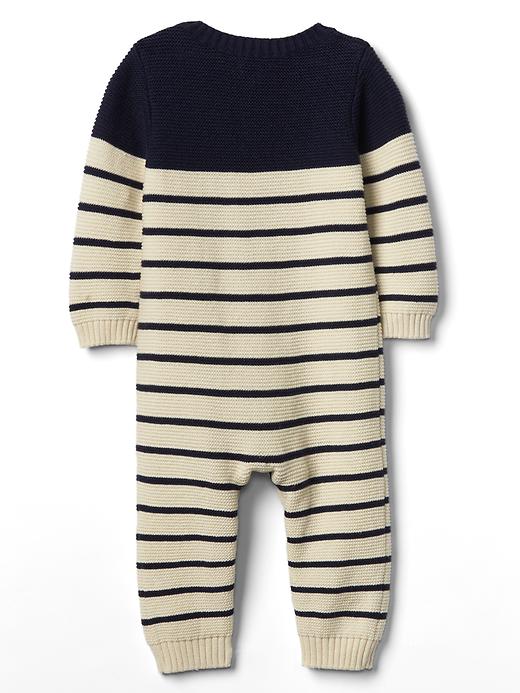 View large product image 2 of 3. Baby Brannan Stripe One-Piece