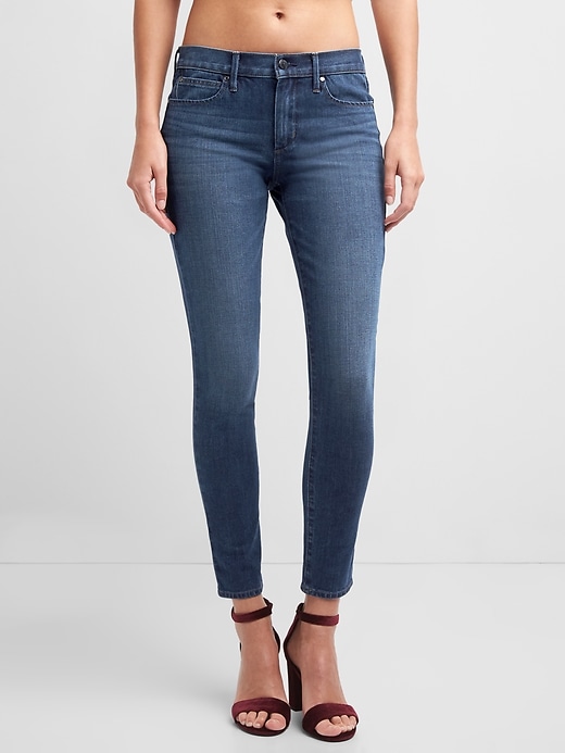 Image number 7 showing, Mid Rise True Skinny Jeans in Super Slimming