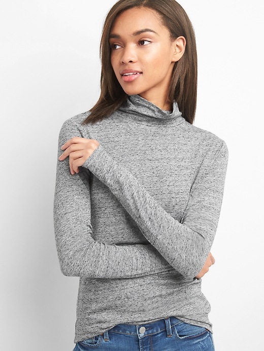 Image number 7 showing, Featherweight turtleneck
