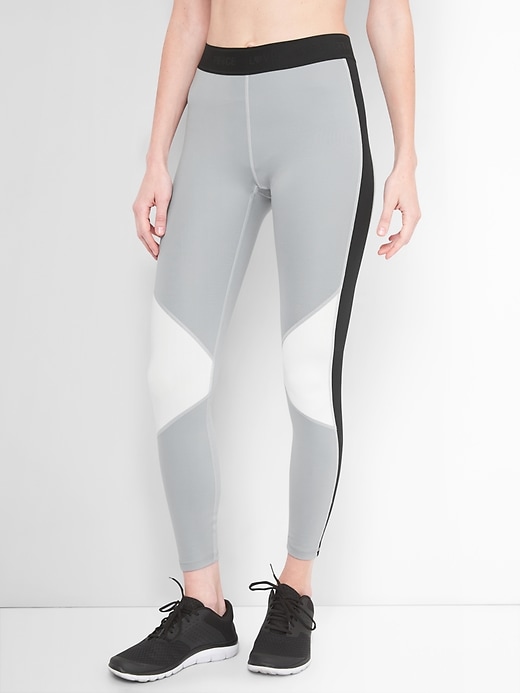View large product image 1 of 1. GFast Mid Rise Blackout Colorblock Leggings
