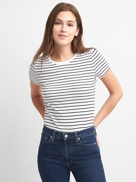 Image number 7 showing, Vintage Stripe Crewneck T-shirt