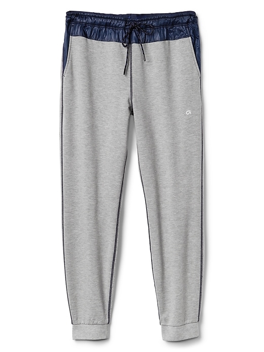 Image number 6 showing, GapFit All-Elements Fleece Joggers in Mix-Fabric