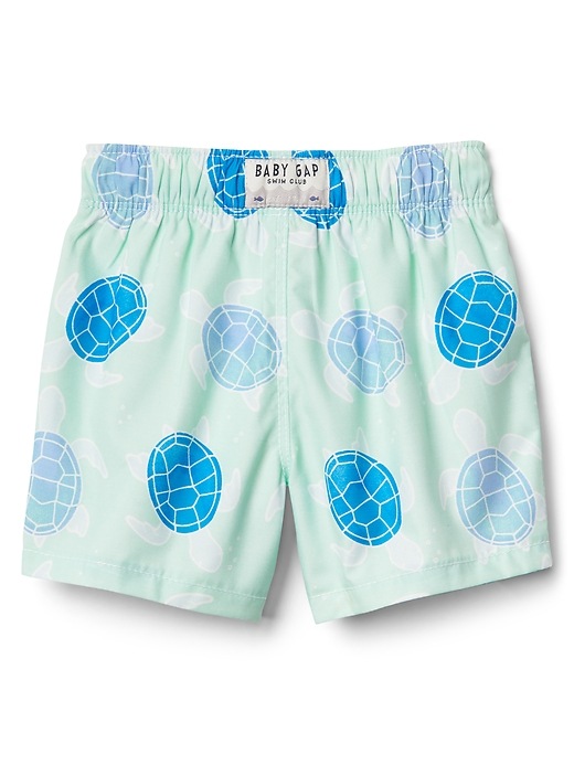 Image number 2 showing, 2.5" Turtle Swim Trunks