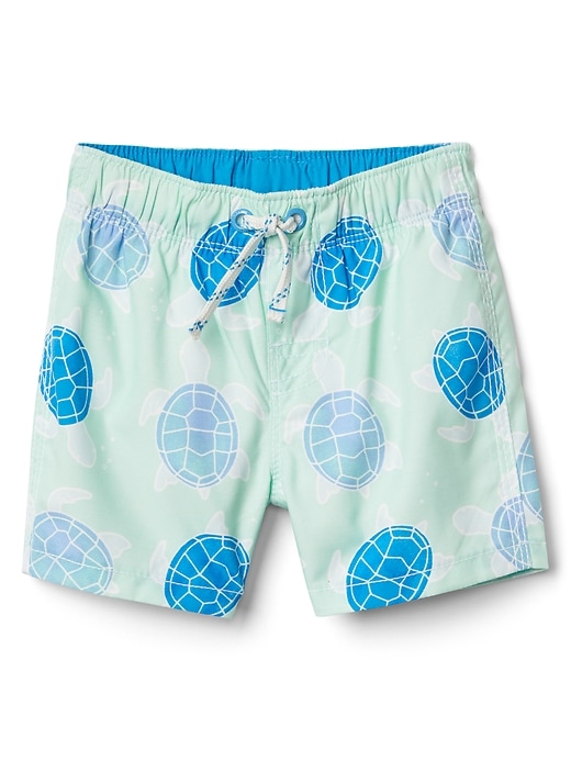 Image number 1 showing, 2.5" Turtle Swim Trunks