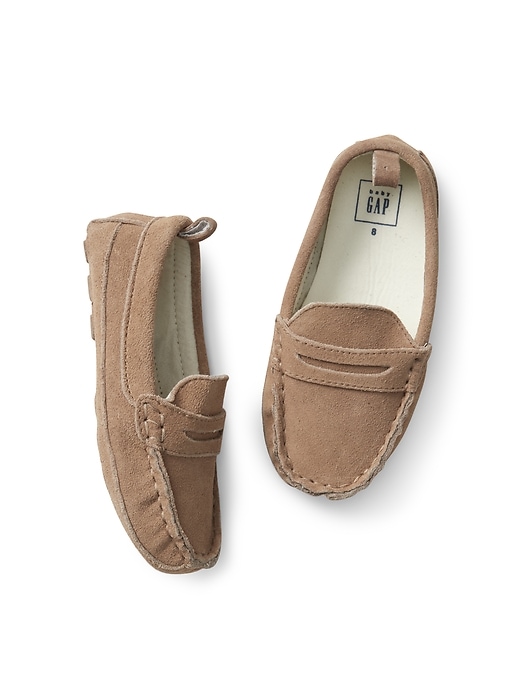 View large product image 1 of 1. Toddler Suede Loafers