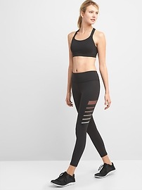 View large product image 5 of 7. GFast Blackout Stripe Leggings