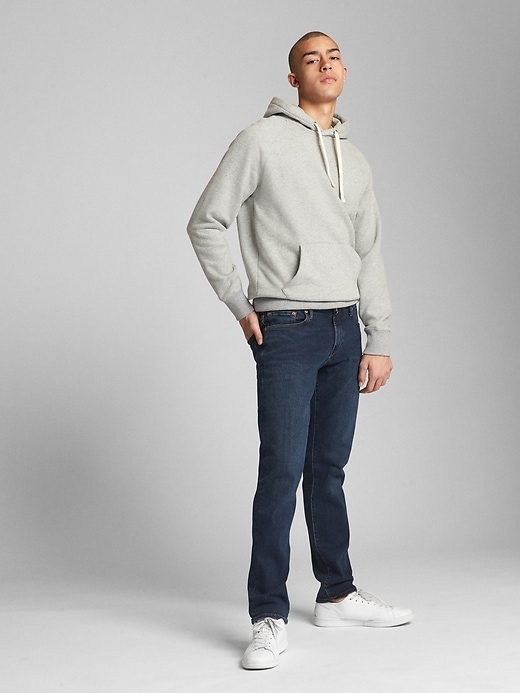 L'image numéro 3 présente Jeans Washwell extensible, coupe cintrée