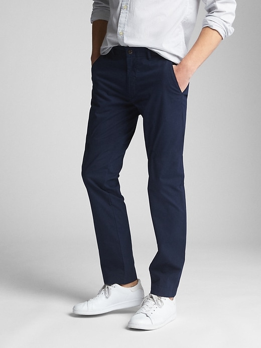 View large product image 1 of 1. Wearlight Khakis in Slim Fit with GapFlex
