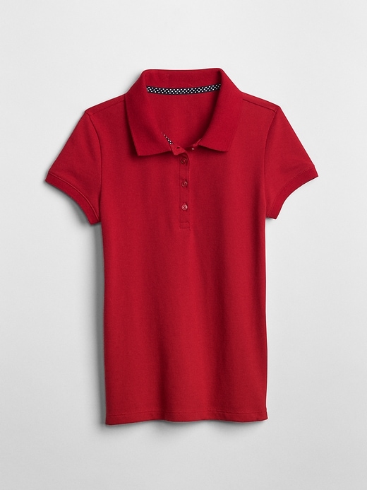 Image number 7 showing, Kids Uniform Short Sleeve Polo Shirt
