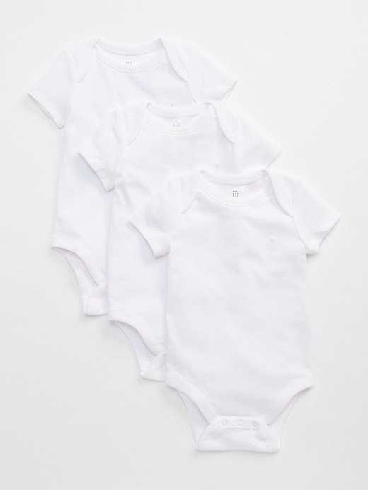 Image number 1 showing, Baby First Favorite Short Sleeve Bodysuit (3-Pack)
