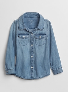 baby denim shirt