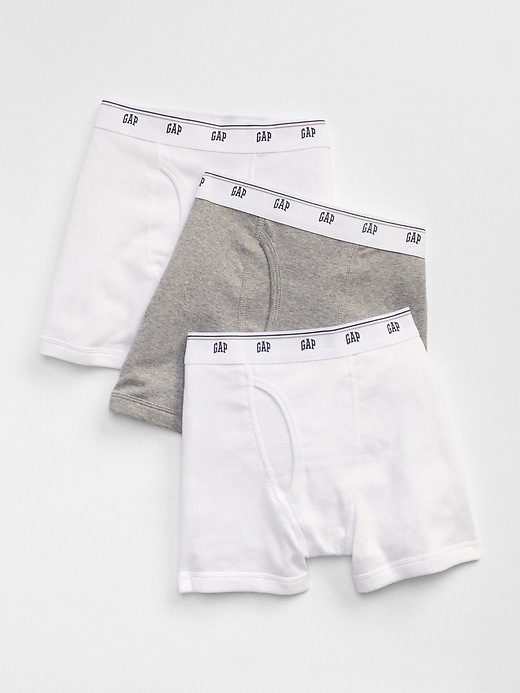 View large product image 1 of 1. Kids Solid Boxer Briefs (3-Pack)