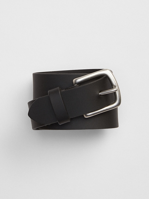 Ceinture En Cuir De Vachette Véritable GAP - Taille 24 - Fabriquée Aux USA - Marron Classique