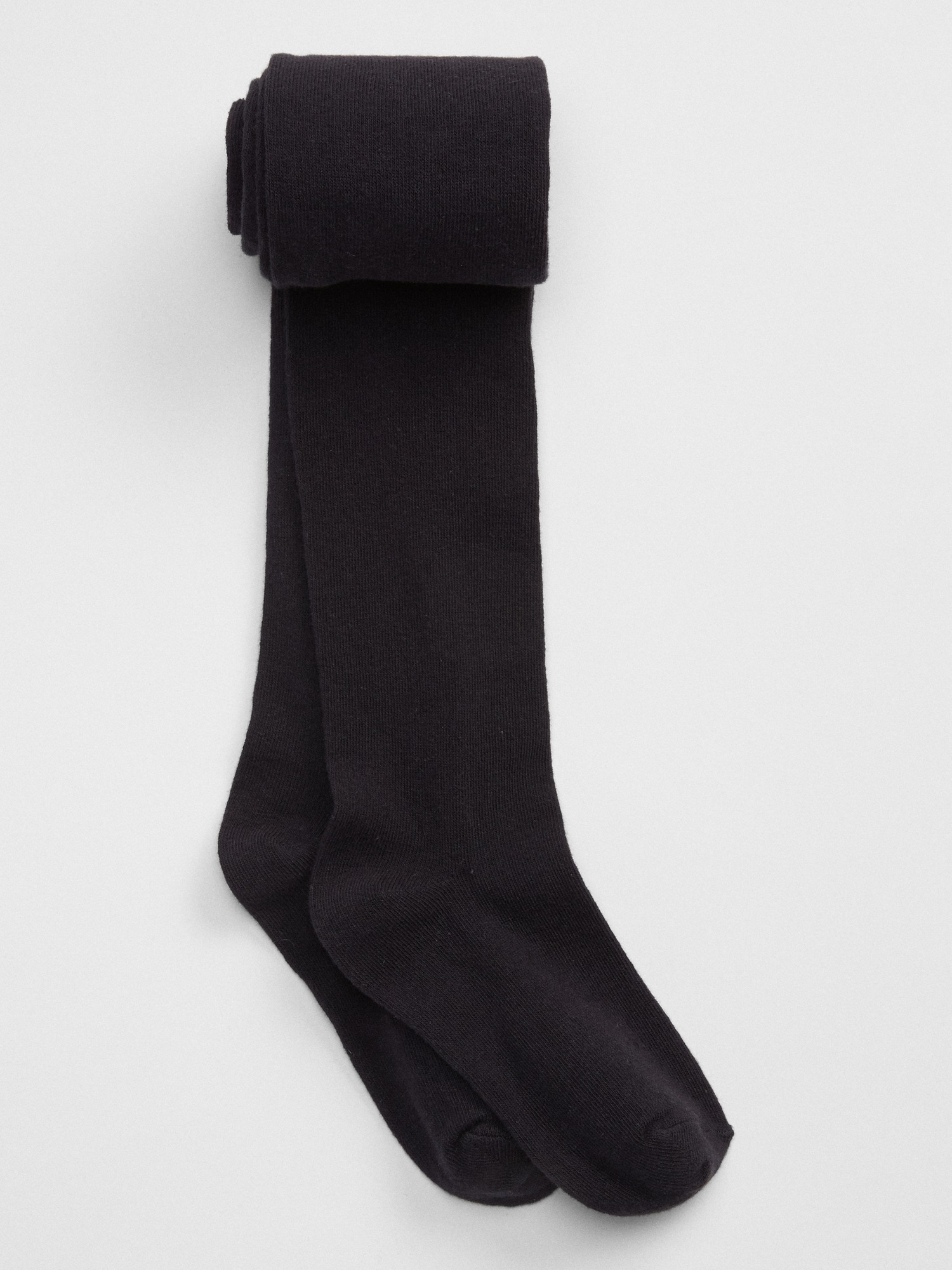 Kids Solid Cotton Tights Gap