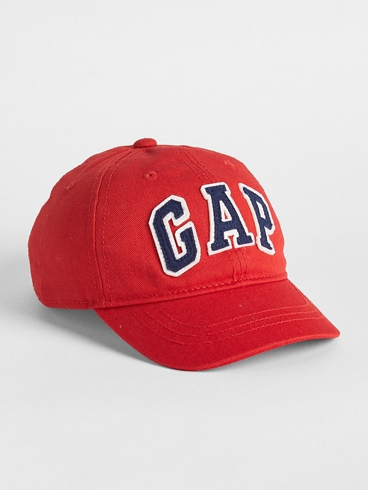 View large product image 1 of 1. Toddler Gap Logo Baseball Hat