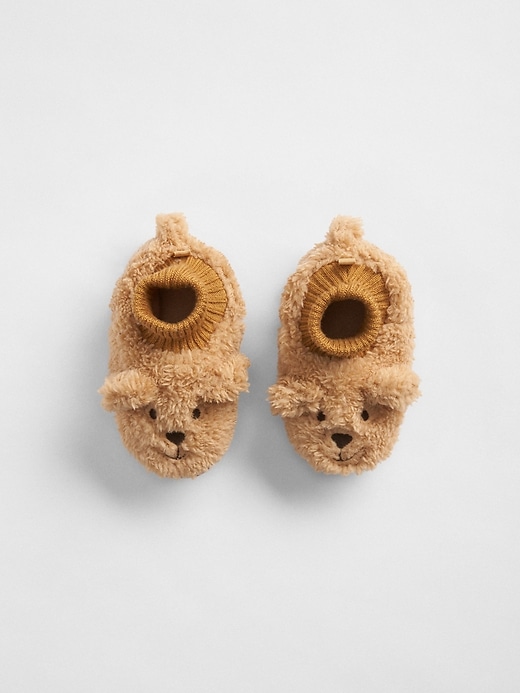 Image number 2 showing, babyGap Cozy Bear Slippers