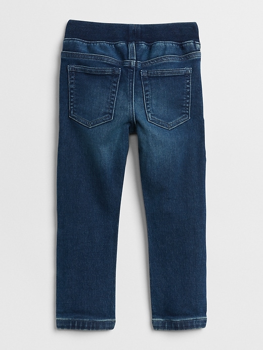 Image number 2 showing, Toddler Pull-On Denim Jogger with Washwell&#153