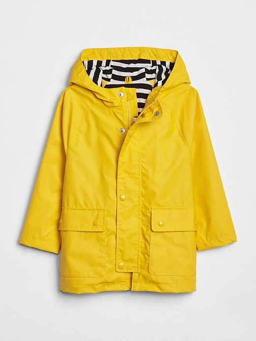 Toddler Jersey-Lined Raincoat