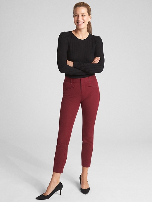 Image number 3 showing, Curvy Skinny Ankle Pants