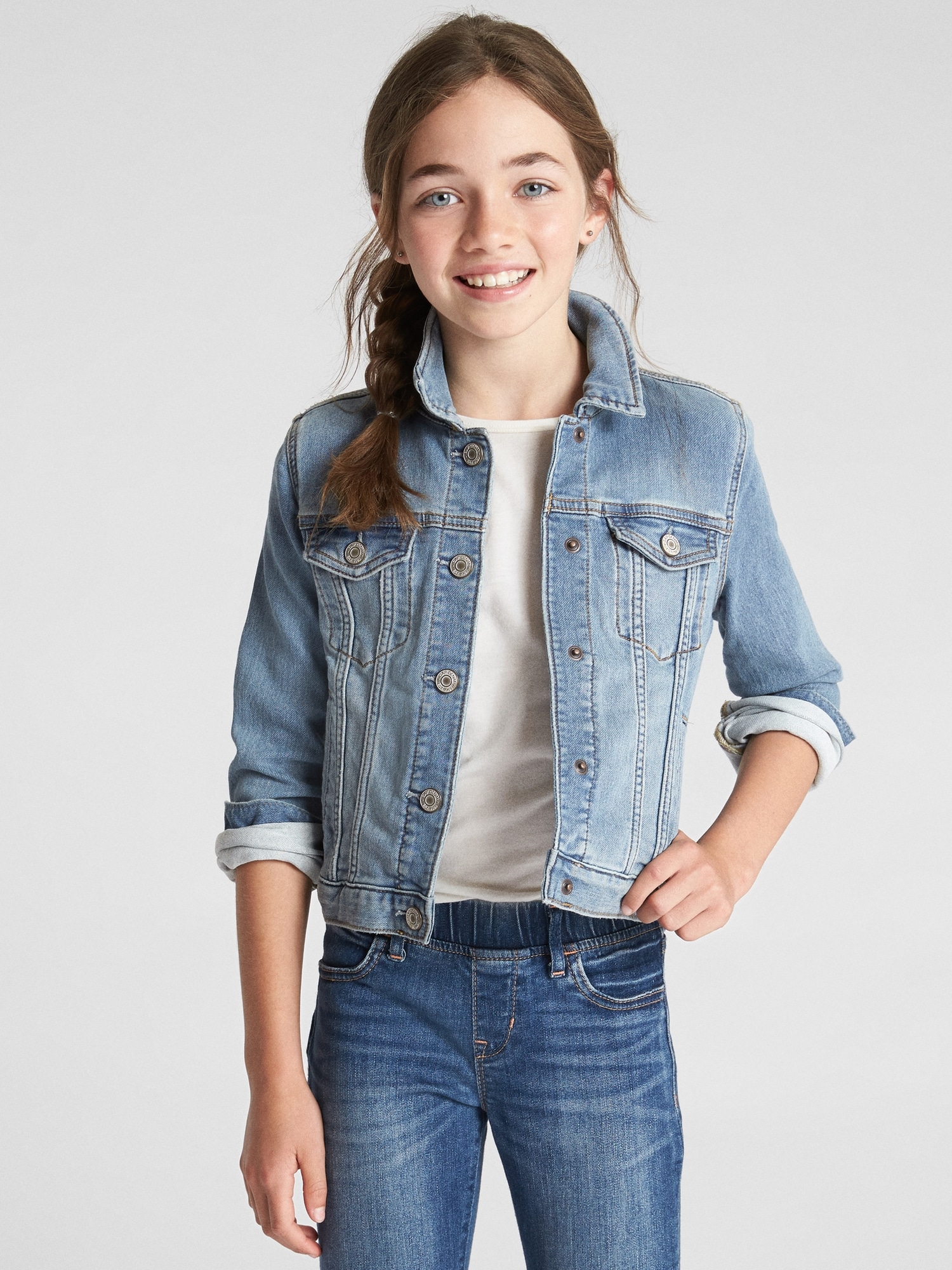 jeans and jacket for girl
