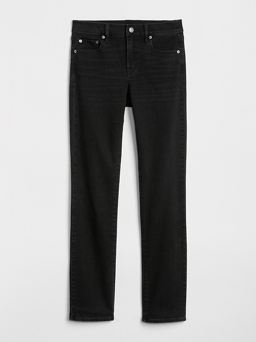 Image number 6 showing, Mid Rise Straight Jeans with Washwell&#153