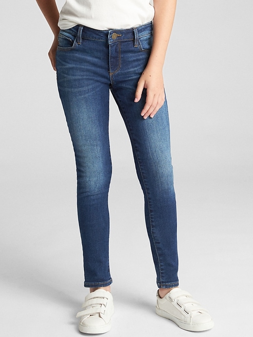 Image number 2 showing, Kids Super Skinny Jeans with Stretch