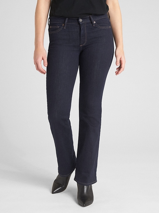 Image number 1 showing, Mid Rise Perfect Boot Jeans with Washwell&#153