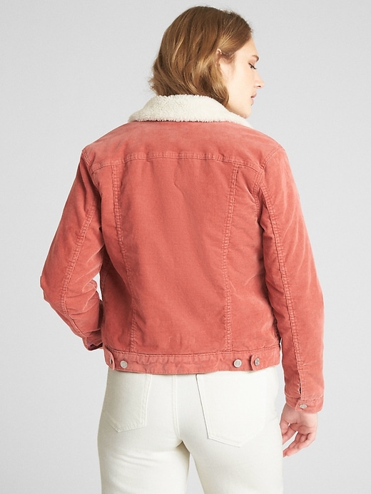 Image number 2 showing, Sherpa-Lined Icon Cord Jacket