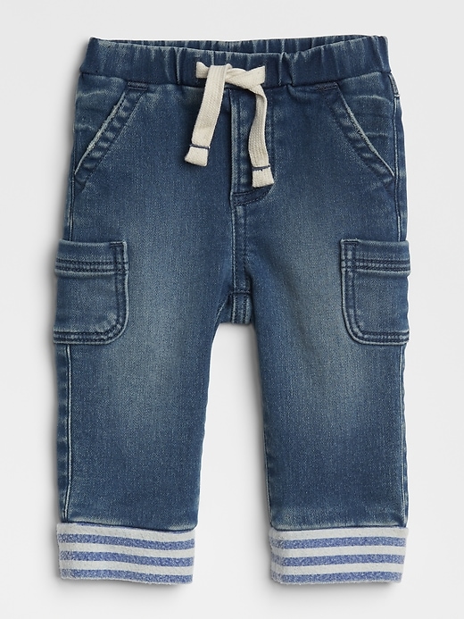 Image number 1 showing, Pull-On Denim Joggers