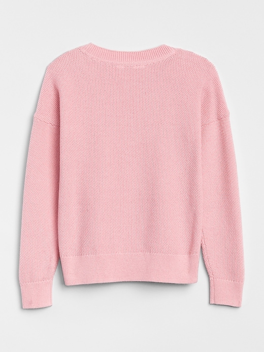 L'image numéro 3 présente Pull ras du cou à motif à paillettes