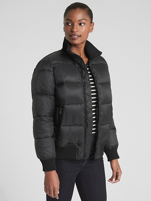 Image number 3 showing, ColdControl Puffer Bomber Jacket