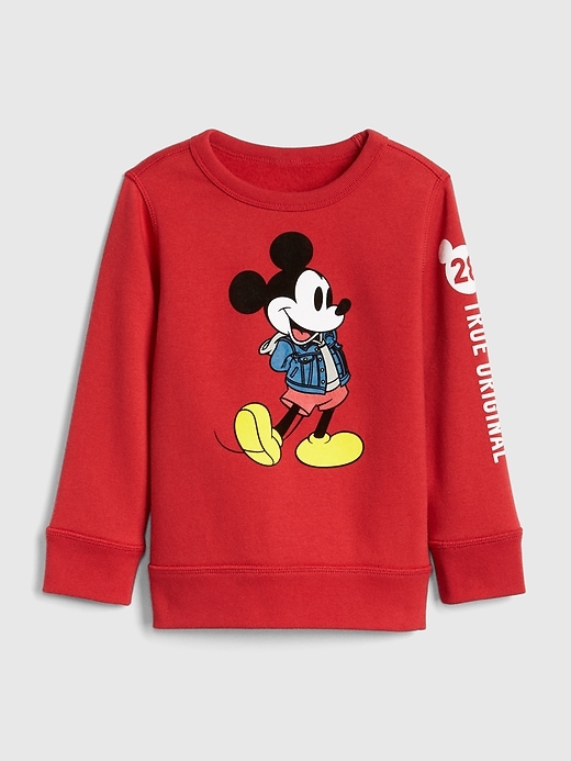 Image number 1 showing, GapKids &#124 Disney Mickey Mouse Sweatshirt