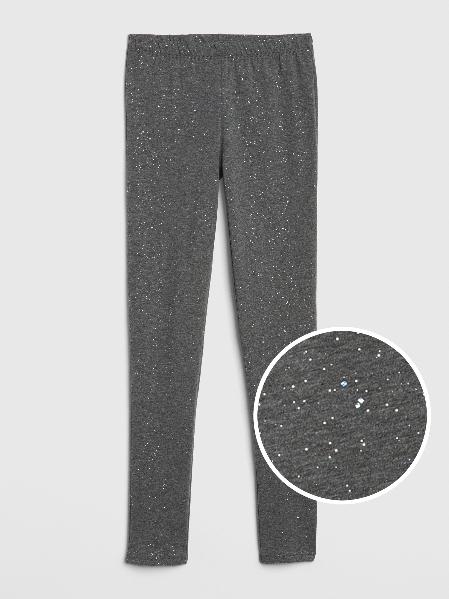 Kids Sparkle Leggings in Stretch Jersey